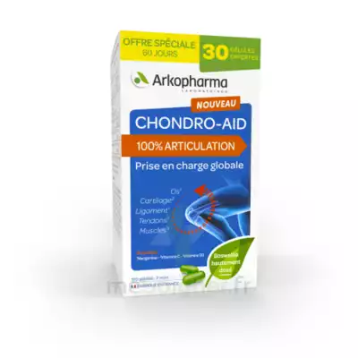 Arkopharma Chondro-aid® 100% Articulation Gélules B/120 à ST-PIERRE-D'OLERON