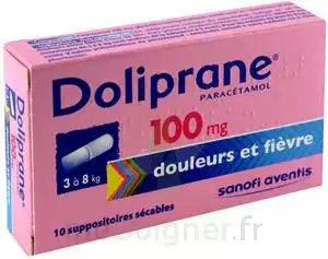Doliprane 100 Mg Suppositoires Sécables 2plq/5 (10) à ST-PIERRE-D'OLERON