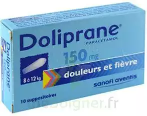 Doliprane 150 Mg Suppositoires 2plq/5 (10) à ST-PIERRE-D'OLERON