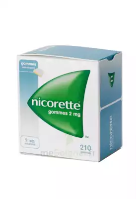Nicorette 2 Mg Gom à Mâcher Médic Sans Sucre Plq/210gom à ST-PIERRE-D'OLERON