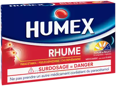 Humex Rhume Comprimés Et Gélules Plq/16 à ST-PIERRE-D'OLERON
