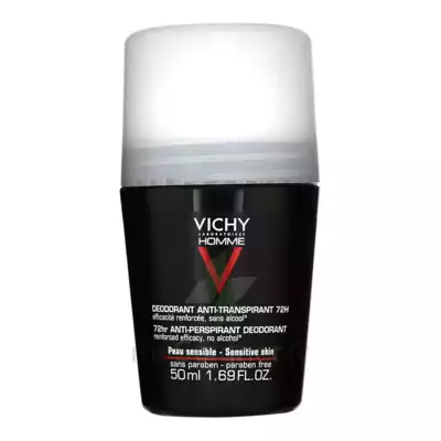 Vichy Homme Déodorant Anti-transpirant Bille/50ml à ST-PIERRE-D'OLERON