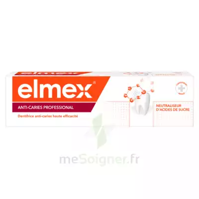 Elmex Anti-caries Professional Dentifrice T/75ml à ST-PIERRE-D'OLERON